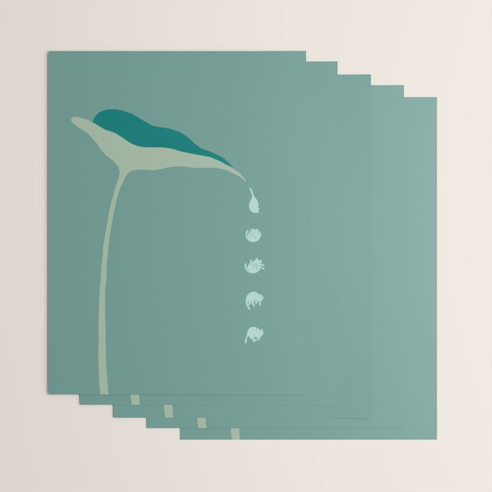 Cat and Plant 54 Wrapping Paper Gallery Image 3