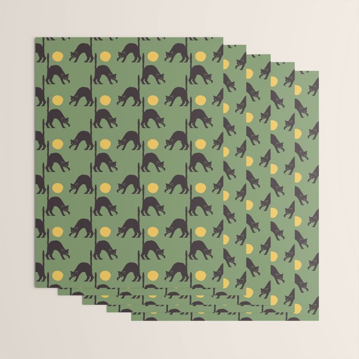 Angry Cat Wrapping Paper Gallery Image 3
