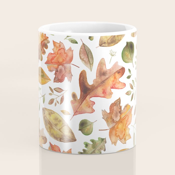 Autumn/Fall Leaves Coffee Mug Gallery Image 4
