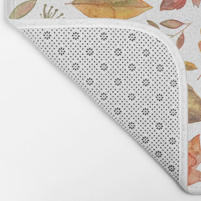 Autumn/Fall Leaves Bath Mat Gallery Image 2