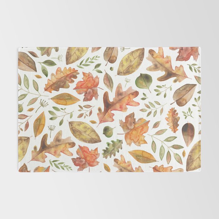 Autumn/Fall Leaves Rug Gallery Image 2
