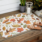Autumn/Fall Leaves Outdoor Rug Gallery Image 2