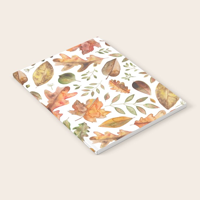 Autumn/Fall Leaves Notebook Gallery Image 2