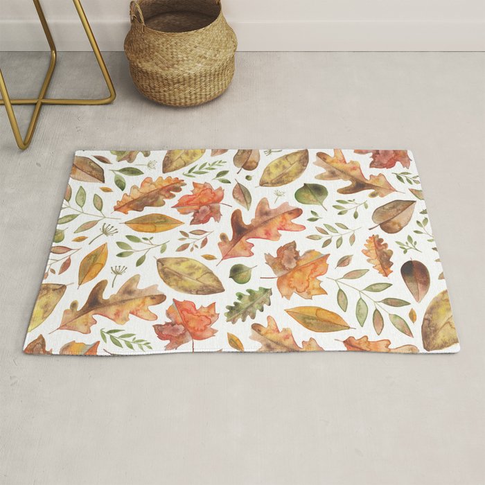 Autumn/Fall Leaves Rug Gallery Image 1