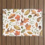 Autumn/Fall Leaves Outdoor Rug Gallery Image 1