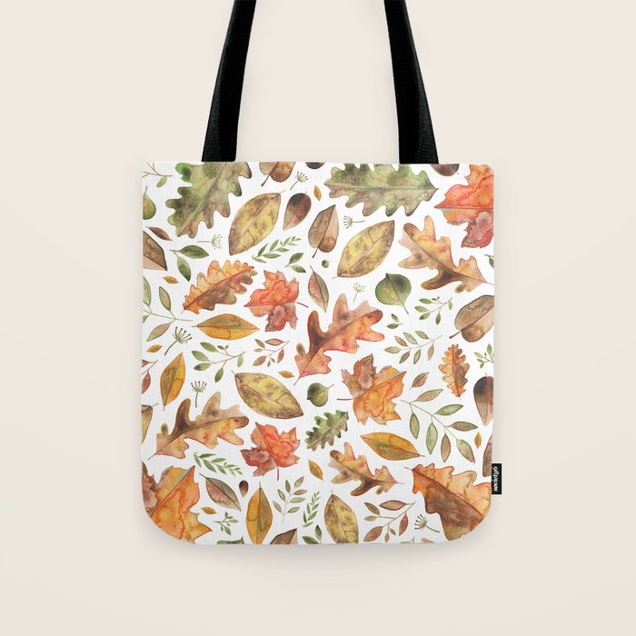 Autumn/Fall Leaves Tote Bag Gallery Image 1