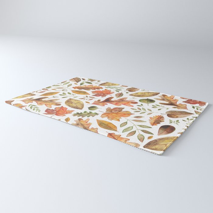 Autumn/Fall Leaves Rug Gallery Image 3