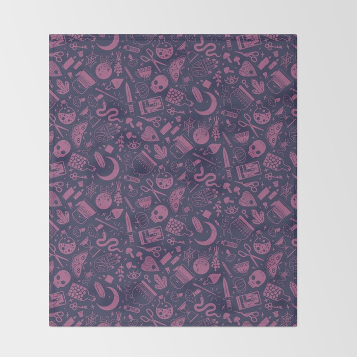 Magical Objects: Bewitched Throw Blanket Gallery Image 2