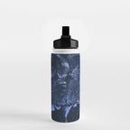 Water - Abstract Watercolor and Ink Water Bottle Gallery Image 2