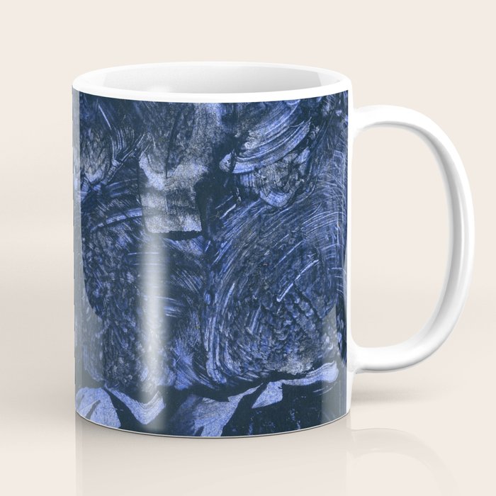 Water - Abstract Watercolor and Ink Coffee Mug Gallery Image 1