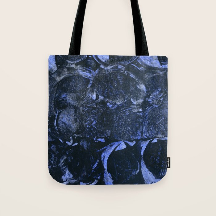 Water - Abstract Watercolor and Ink Tote Bag Gallery Image 1