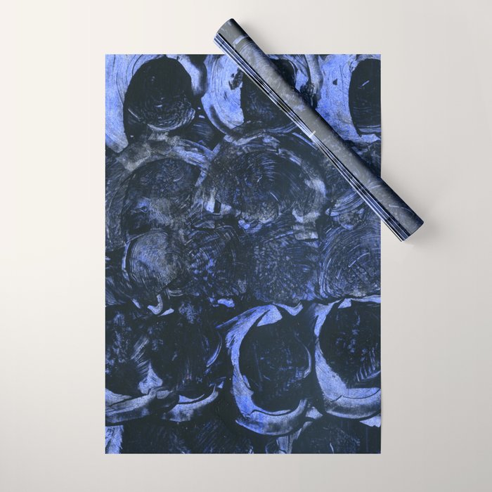 Water - Abstract Watercolor and Ink Wrapping Paper Gallery Image 1