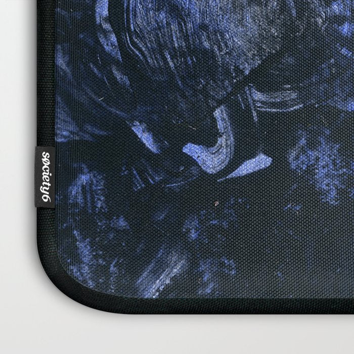 Water - Abstract Watercolor and Ink Laptop Sleeve Gallery Image 3