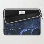 Water - Abstract Watercolor and Ink Laptop Sleeve Gallery Image 2