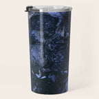 Water - Abstract Watercolor and Ink Travel Mug Gallery Image 3