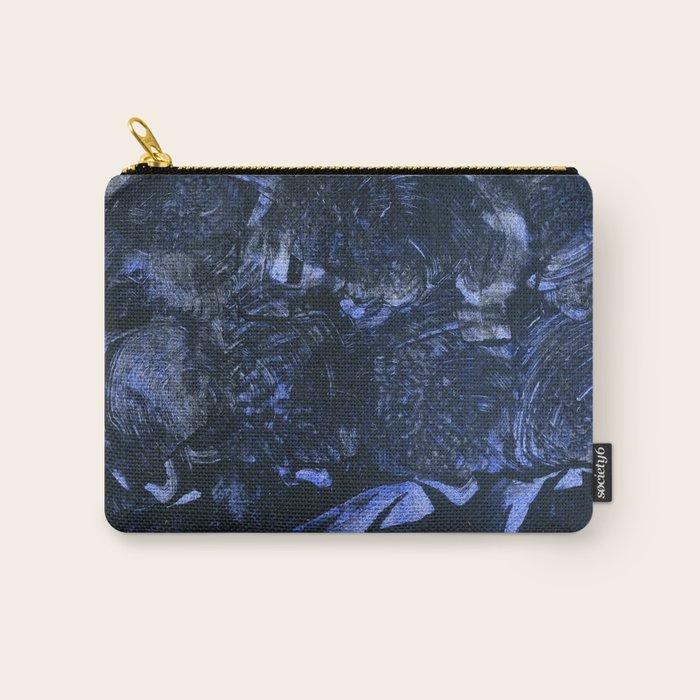 Water - Abstract Watercolor and Ink Carry All Pouch Gallery Image 1