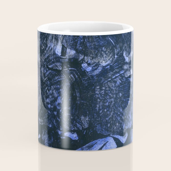 Water - Abstract Watercolor and Ink Coffee Mug Gallery Image 4