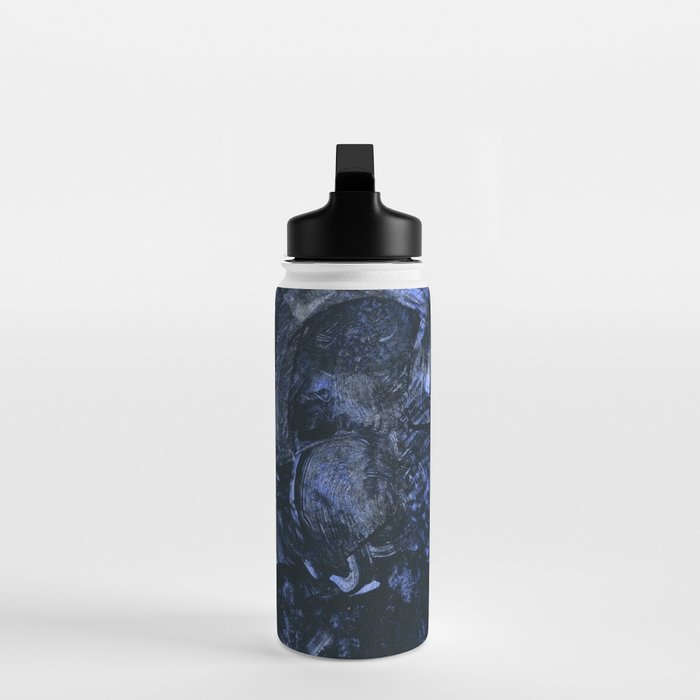 Water - Abstract Watercolor and Ink Water Bottle Gallery Image 3