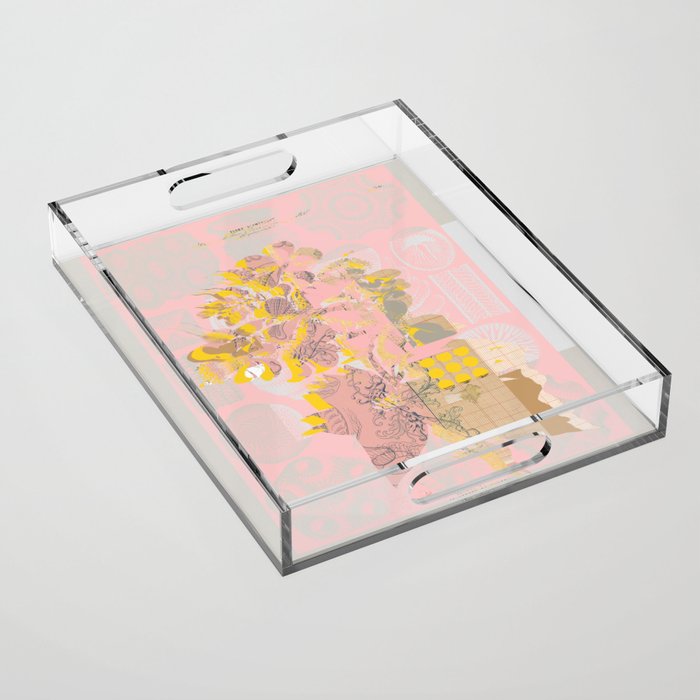 the first plant · tuesday mix mit resten Acrylic Tray Gallery Image 1