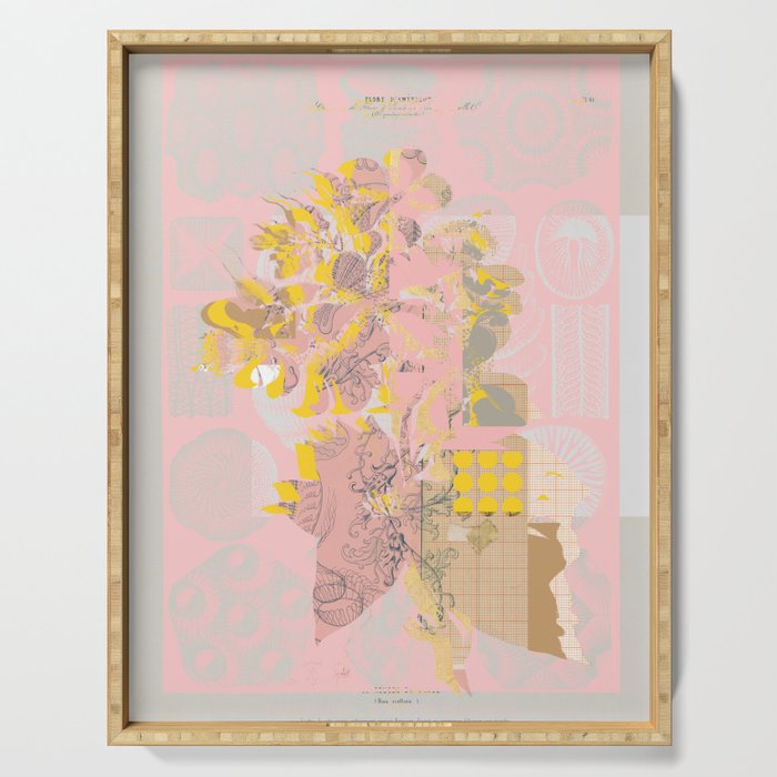 the first plant · tuesday mix mit resten Serving Tray Gallery Image 1
