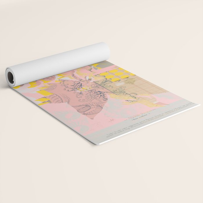 the first plant · tuesday mix mit resten Yoga Mat Gallery Image 2