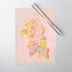 the first plant · tuesday mix mit resten Wrapping Paper Gallery Image 1