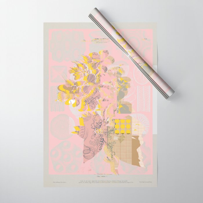 the first plant · tuesday mix mit resten Wrapping Paper Gallery Image 1