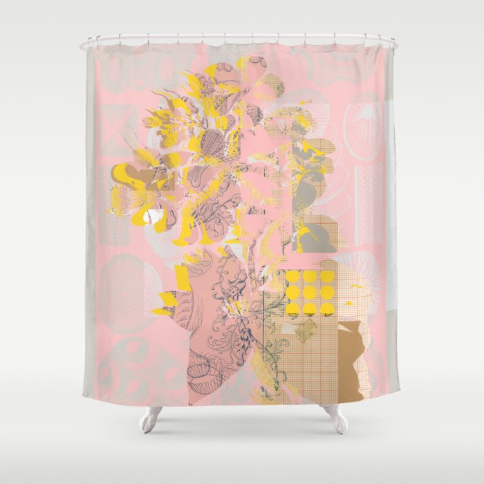 the first plant · tuesday mix mit resten Shower Curtain Gallery Image 1