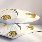 Abstract jaguar leopard memphis cute pattern Pillow Sham Gallery Image 3