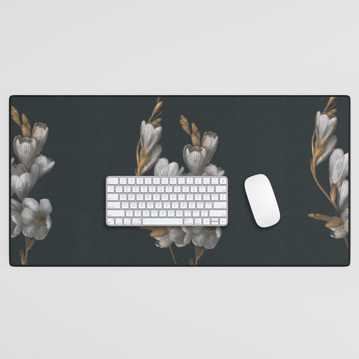Night Flowers Desk Mat Gallery Image 1