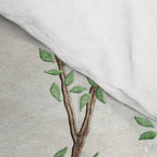 Chinoiserie Cherry Blossom Pagoda Zen Garden Landscape Comforter Gallery Image 4