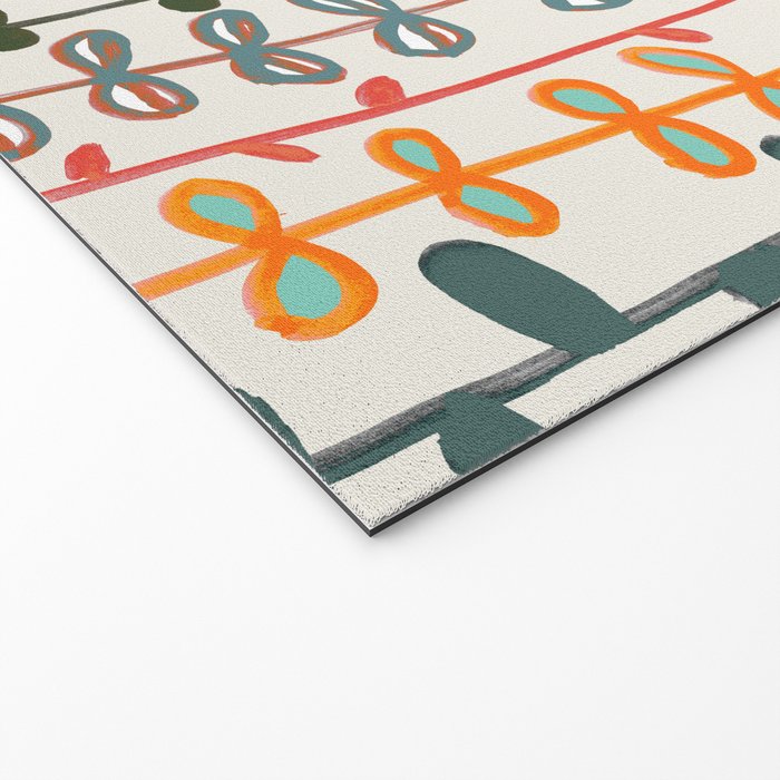 Happy garden Welcome Mat Gallery Image 2