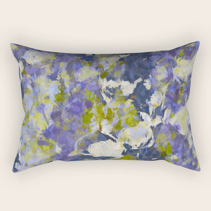 Violet Afterlight I Veil Rectangular Pillow Gallery Image 2