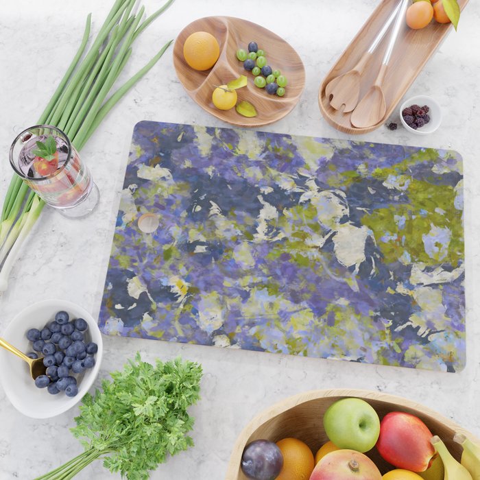 Violet Afterlight I Veil Cutting Board Gallery Image 2