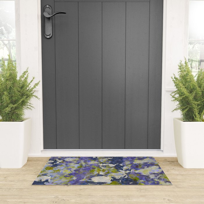 Violet Afterlight I Veil Welcome Mat Gallery Image 3