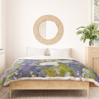 Violet Afterlight I Veil Duvet Cover Gallery Image 3