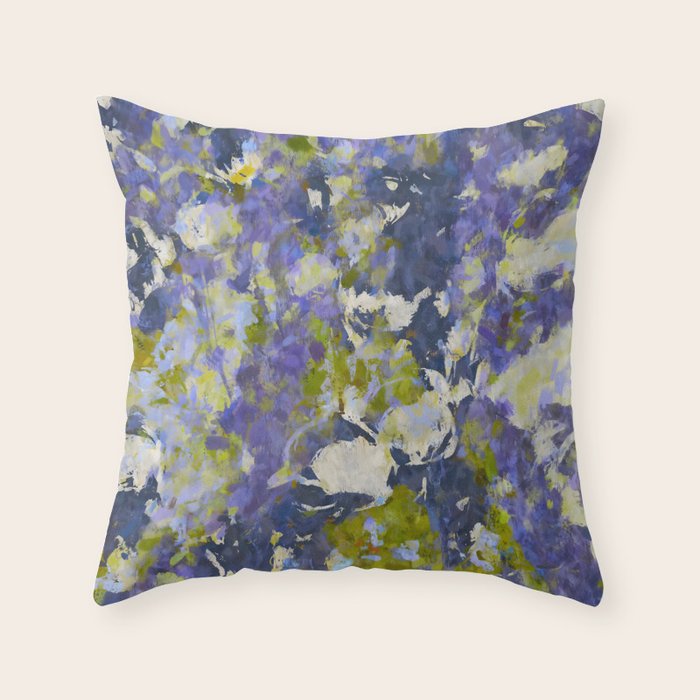 Violet Afterlight I Veil Throw Pillow Gallery Image 6
