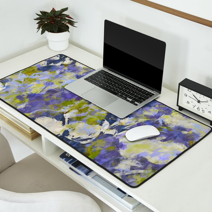Violet Afterlight I Veil Desk Mat Gallery Image 2