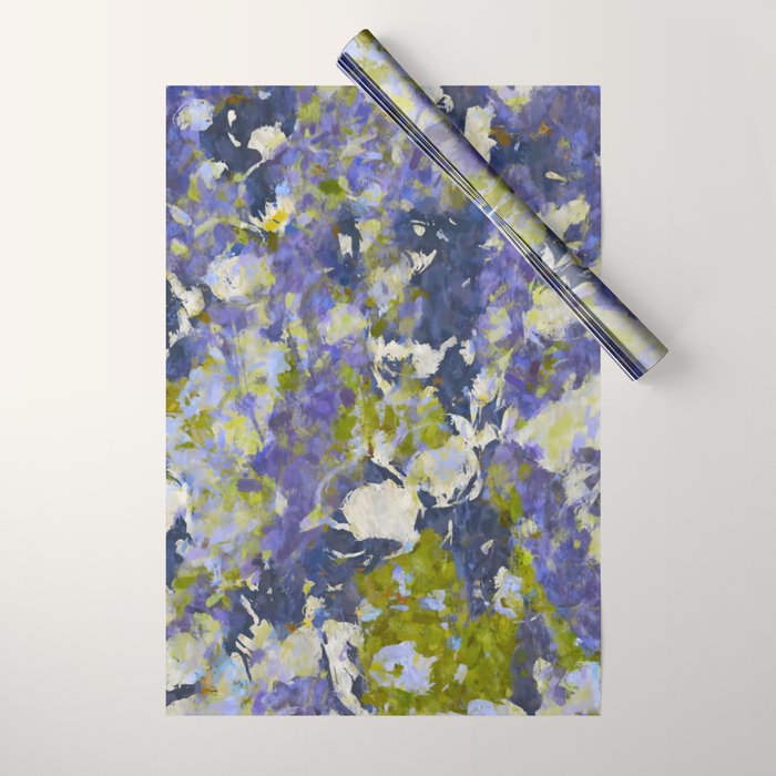 Violet Afterlight I Veil Wrapping Paper Gallery Image 1