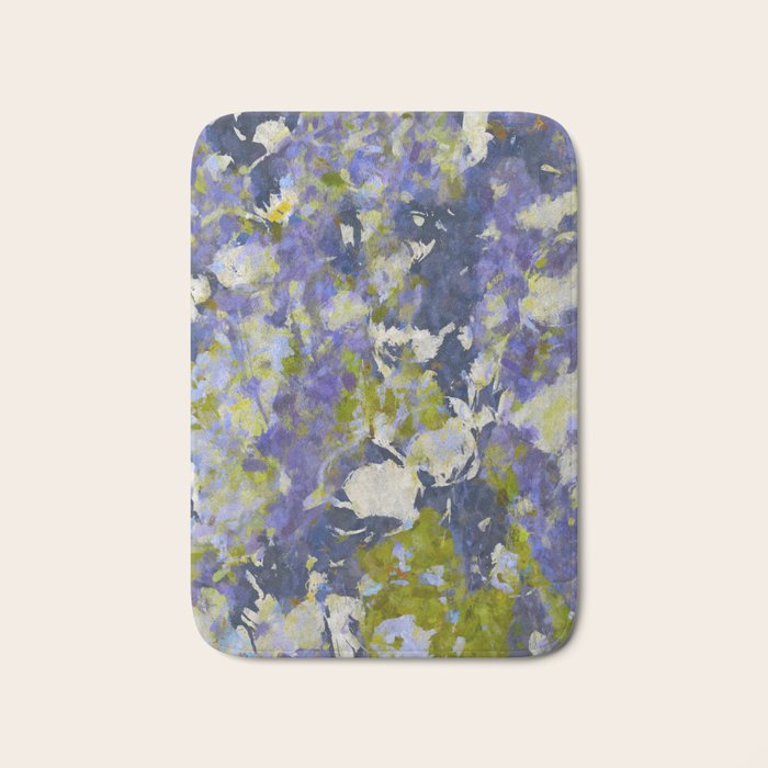 Violet Afterlight I Veil Bath Mat Gallery Image 1
