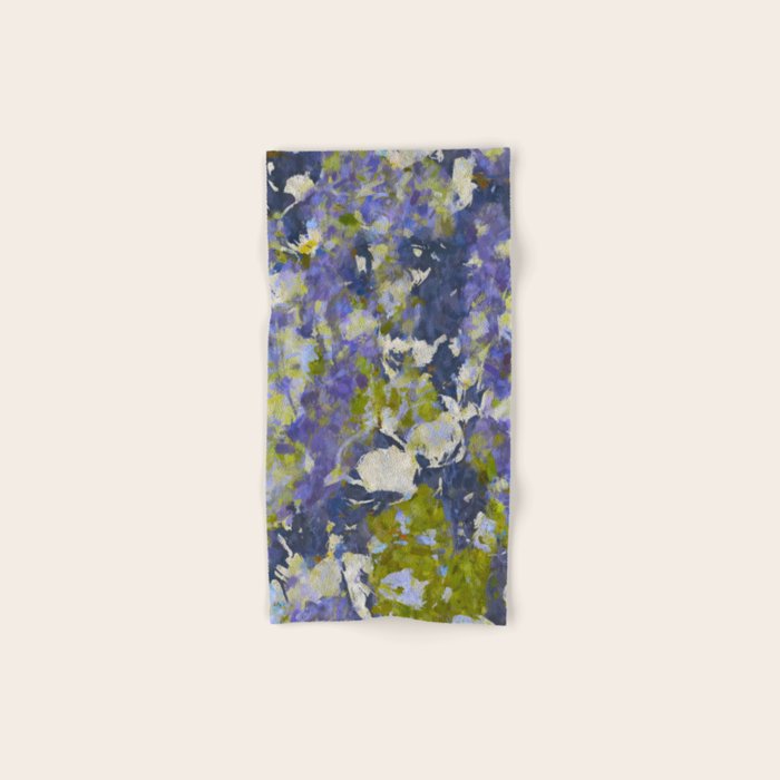 Violet Afterlight I Veil Bath Towel Gallery Image 1