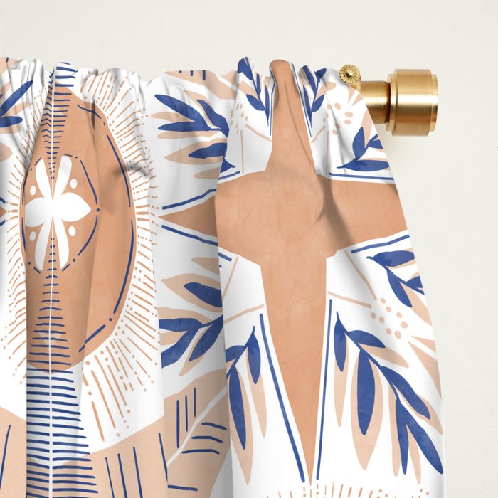 Summer Tile BP 24 Window Curtain Gallery Image 2