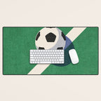 BALLS / Football I Desk Mat Gallery Image 1
