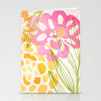 Bouquet of Love Floral Pattern Stationery Card Gallery Image 2