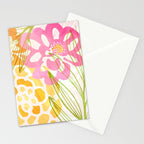 Bouquet of Love Floral Pattern Stationery Card Gallery Image 2