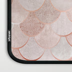 Mermaid Pattern, Pink Aesthetic Laptop Sleeve Gallery Image 3