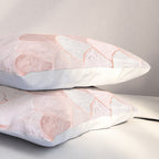 Mermaid Pattern, Pink Aesthetic Pillow Sham Gallery Image 3