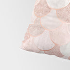 Mermaid Pattern, Pink Aesthetic Pillow Sham Gallery Image 4