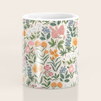 Flowers of the Meadow - beige Coffee Mug Gallery Image 4