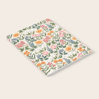 Flowers of the Meadow - beige Notebook Gallery Image 2